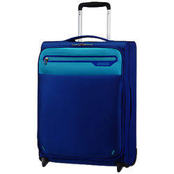 American Tourister Lightway 2-Wheel 55cm Cabin Suitcase Blue/Light Blue